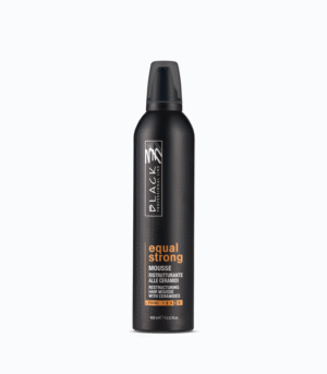 Spuma fixativa restructuranta Equal Strong Black Professional - 400 ml