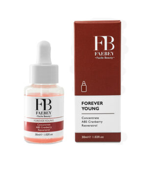 Forever Young Facial Serum de la Faebay este un ser facial antirid si anti-imbatranire, cu merisoare si resveratrol.